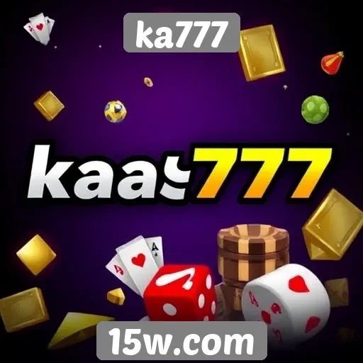 Variedade de jogos disponíveis no ka777